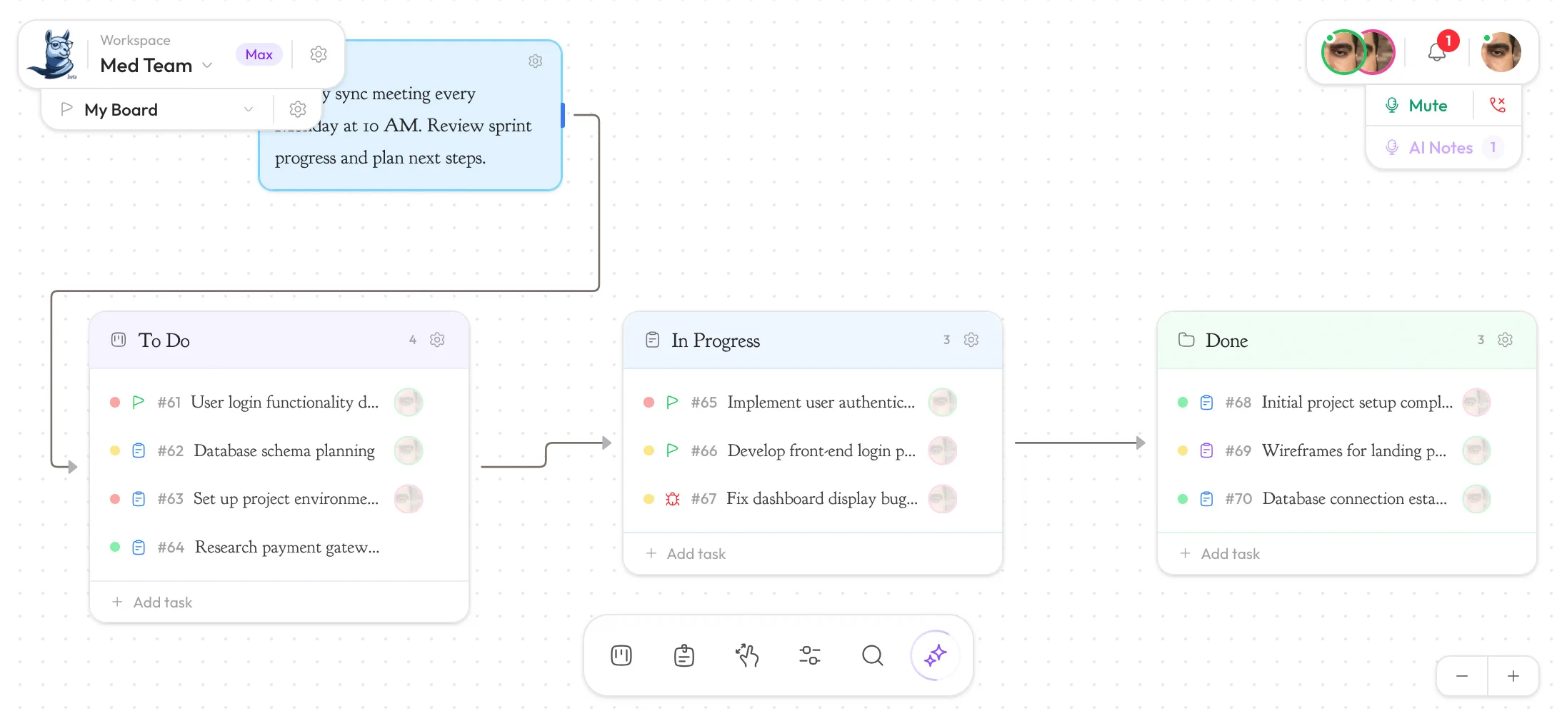 is.team global search command palette